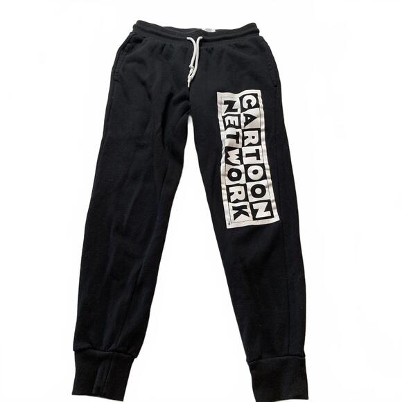 Cartoon Network Other - Cartoon Network Black Jogger Sweatpants XS